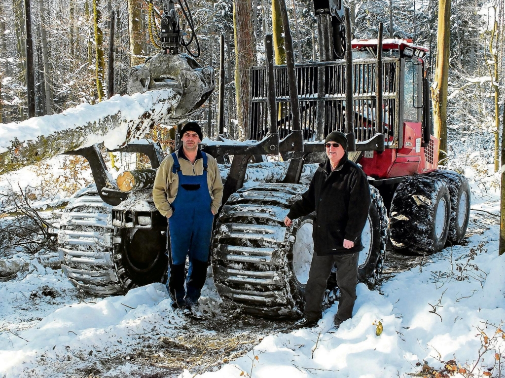 Waldarbeiten haben jetzt Hochsaison Waldarbeiten haben jetzt Hochsaison