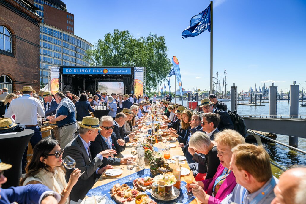 Burgenland in Hamburg: Auftakt für Hafenfest Burgenland in Hamburg: Auftakt für Hafenfest